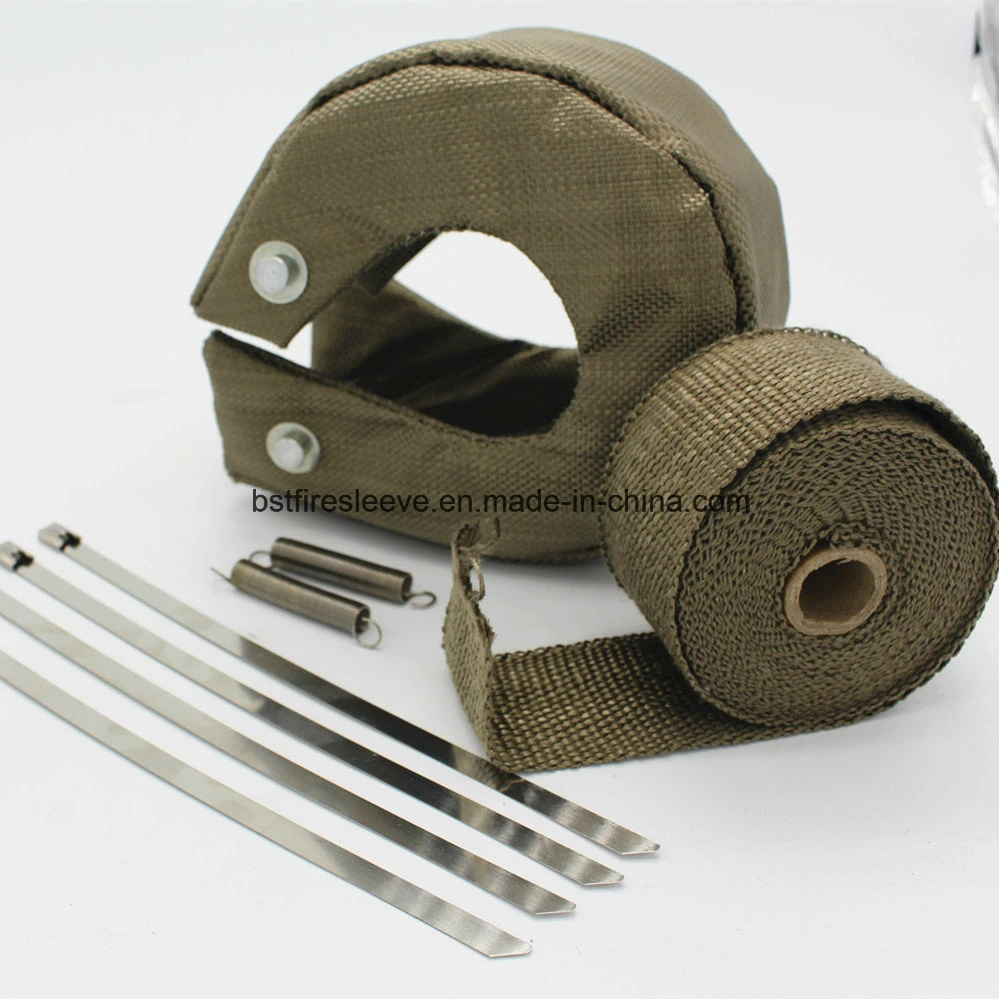 Titanium Exhaust Insulating Thermo Bandage