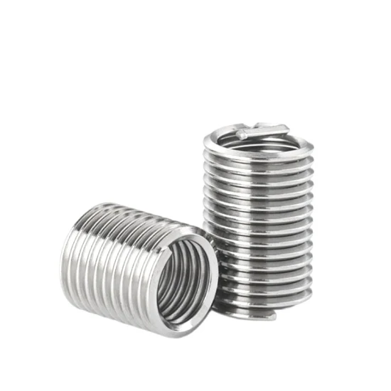 Spiralförmige Befestigungselemente für Stahl aus Titanlegierung 304
